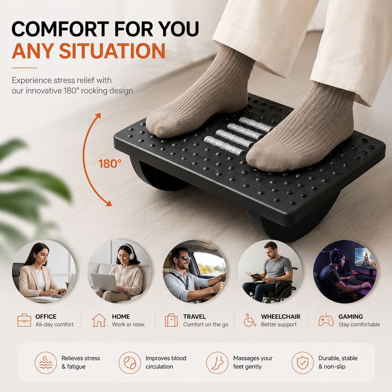 ErgoRise™ Footrest