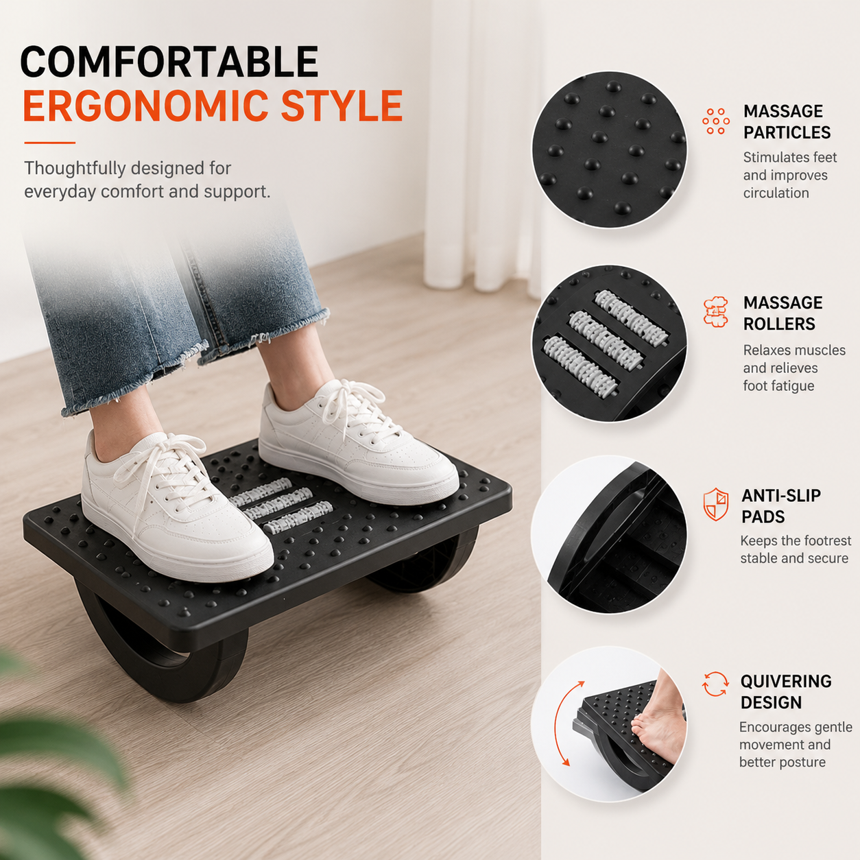 ErgoRise™ Footrest